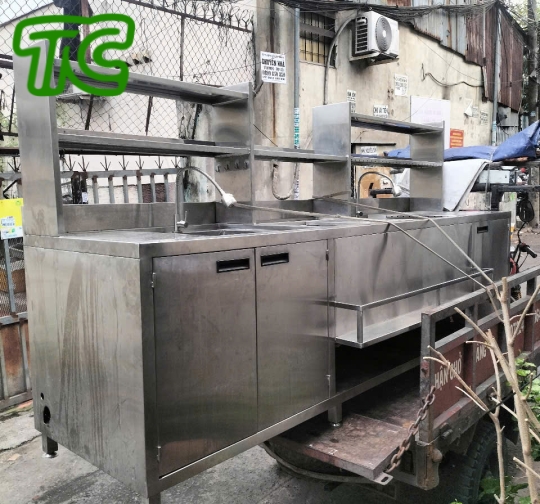 THANH LÝ TỦ BÁN HÀNG INOX
