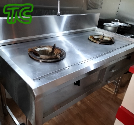 BẾP INOX 2 LÒ